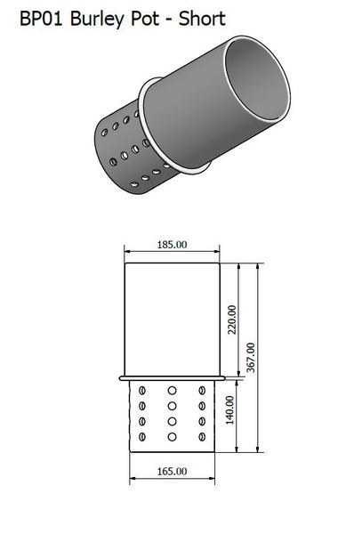 BP01 Duckboard Mounted Short