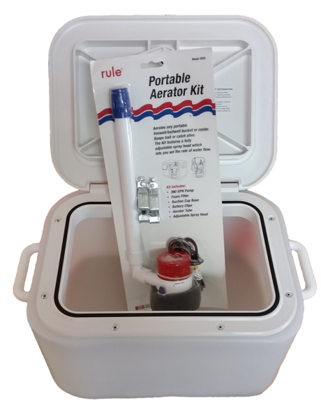 LBT01SP - 15Litre Live Bait Tank Portable Combo