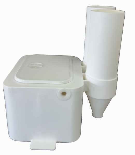 LBT03CTTS02 - 55 Litre Live Bait Tank, Twin Tuna Tube Combo