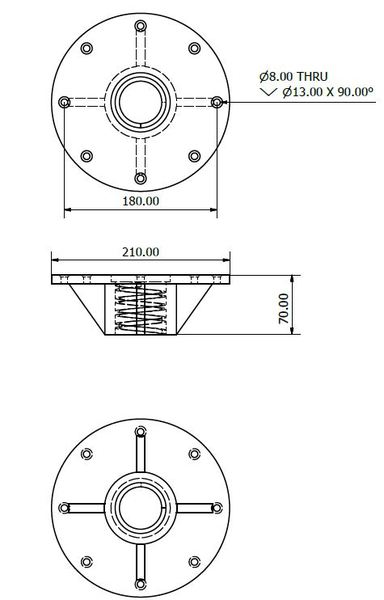 PD08 Removable Pedestal System