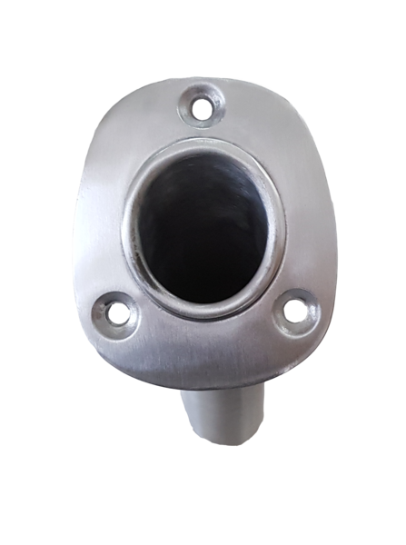 Rodhold-03 Angled Rod Holder with 3 mounting Holes