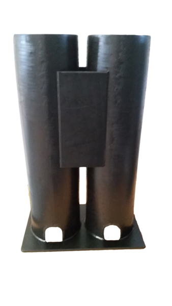 TT02P Double Tuna Tubes - Plate Mounted