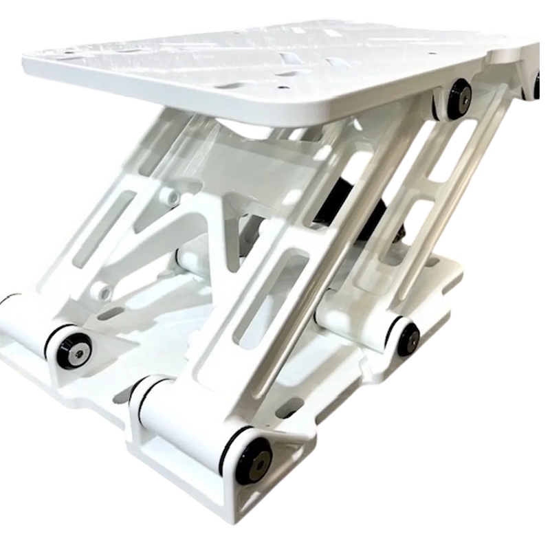 Saltibliss Suspension Pedestal Anodized White