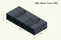  Water or Effluent Tank moulded up to 300 litres