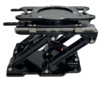 Black top view with slide and swivel