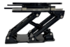 Black side view with slide and swivel